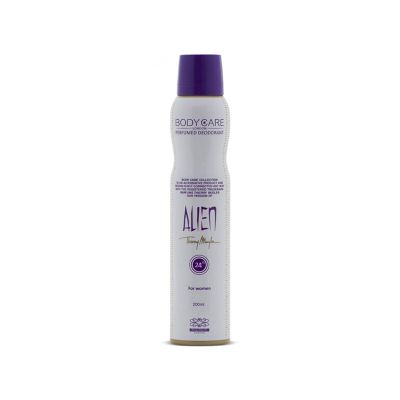 اسپری بدن 24 ساعته الین زنانه بادی کر Alien body spray 24 hour Women Body Care