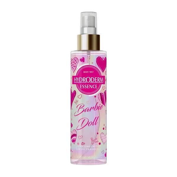 بادی میست Barbie Doll هیدرودرم Essence Barbie Doll Body Mist HYDRODERM